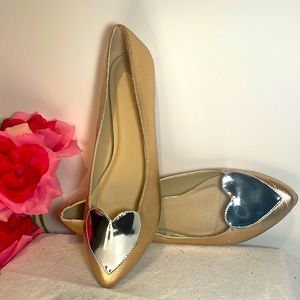 Asos Flat in Rose Gold and Silver